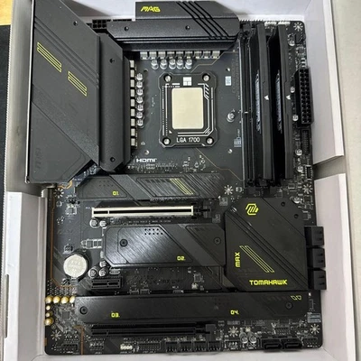 Pacchetto scheda madre Core I7 14700kf CPU MSI kit di memoria PC desktop gioco - Immagine 1 di 4