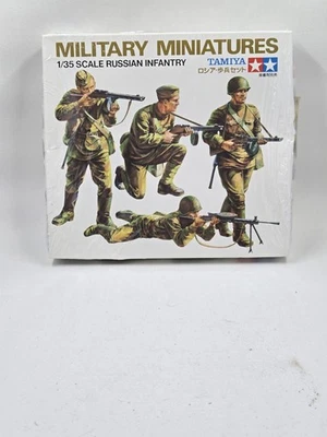 Tamiya 1/35 Military Miniatures Russian Army Infantry – Factory Sealed & Vintage - Image 1 of 2