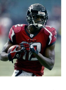 MICHAEL JENKINS ATLANTA FALCONS FOTO FIRMATA 8X10 CON CERTIFICATO DI AUTENTICITÀ - Foto 1 di 1