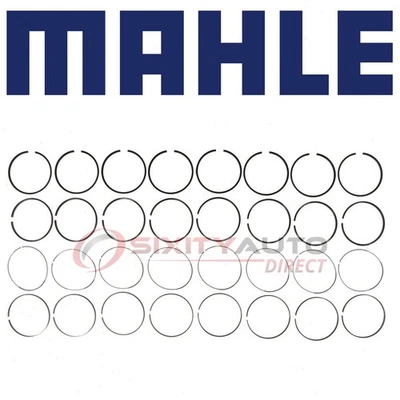 MAHLE Engine Piston Ring Set for 2011-2016 Chevrolet Silverado 3500 HD 6.6L yb Foto 1 de 4