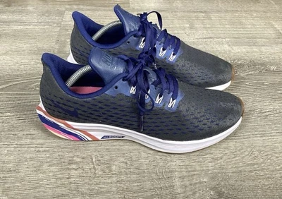 Nike Air Zoom Pegasus 35 Womens Size 9 PRM Running Sneakers Blue Shoe AH8392-400 - Image 1 of 4
