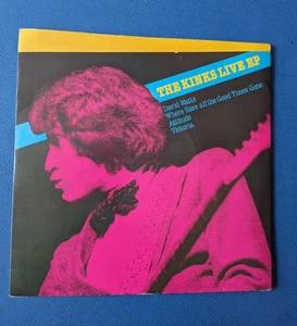 The Kinks - Live Ep - 7 Vinyl Record Single - 1980 Arist 360 - Picture 1 of 4