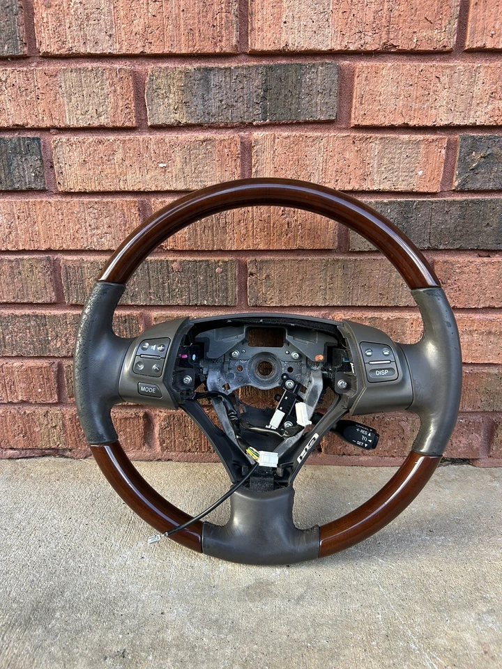 Руль 2006-2011 Lexus GS300 GS350 GS430 OEM дерево кожа OEM (9254)108D - Изображение 1 из 4