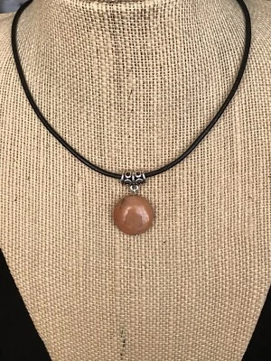 Hombres Mujeres Piedras Preciosas Naturales Jaspe PEQUEÑO Colgante Collar Chakra Foto 1 de 2