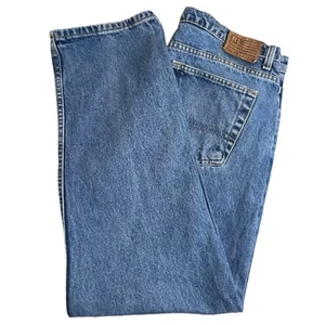 Ralph Lauren Mens 36X30 Medium Wash Relaxed Straight Fit Jeans - Picture 1 of 9
