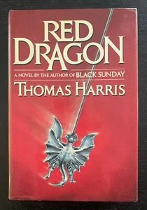 THOMAS HARRIS - RED DRAGON - 1ST ED. - 1981 - DJ UNCLIPPED - APPEARS UNREAD. - Picture 1 of 10