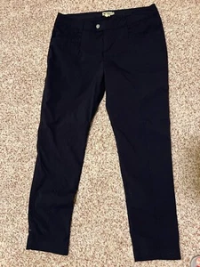 Royal Robbins Outdoor Hiking Travel Pants Black Women's Nylon Size 10 - Picture 1 of 8