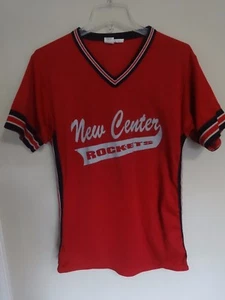Vintage New Center Rockets # 33 Rec League Baseball Pullover Jersey Men Medium - Picture 1 of 5