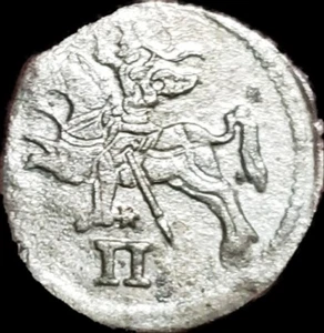 1570 Poland Lithuania 2 Denar Sigismund II Augustus  . High Grade  - Picture 1 of 2