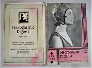 Vintage 1926 & 1932 fotografische Übersicht -- Kodak - Bild 1 von 9