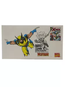 X-Men USPS First Day Of Issue Stamp Wolverine Marvel Comics Super Heroes 2007 - Picture 1 of 3
