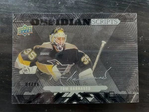2017-18 SPx Black Obsidian Scripts Onyx Penguins Tom Barrasso OS-TB Auto SSP /25 - Picture 1 of 2