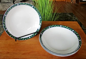 Mikasa Ultima + FRANZÖSISCHE REBE 8,5" Schüsseln Suppe Salat Pasta Set 4 HK110 - Bild 1 von 3