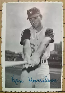 1969 TOPPS BASEBALL DECKLE - KEN HARRELSON #3 - Bild 1 von 2