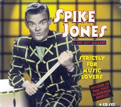 SPIKE JONES & HIS CITY SLICKERS Strictly For Music Lovers 4 x CD Box Set Comedy - Image 1 of 2