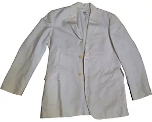 Express Giacca Slim Uomo 38R Colore Avorio - Foto 1 di 13