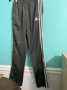 Adidas Size L Boys Gray Athletic Active Sweatpants (see Description) - Picture 1 of 7