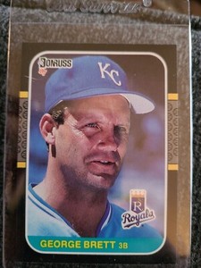 1987 Donruss #54 George Brett Kansas City Royals HOF