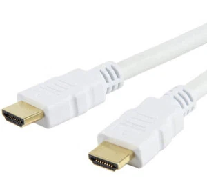 HDMI High Speed mit Ethernet Kabel A/A M/M weiß 5m Techly ICOC-HDMI-4-050WH - Bild 1 von 2