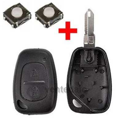 DAIO Coque Clé Movano Vivaro Compatible Renault Kangoo Trafic Nissan Primast Switc