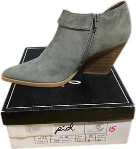 Cupid Faux Suede Bootie Women’s Boot - Picture 1 of 4