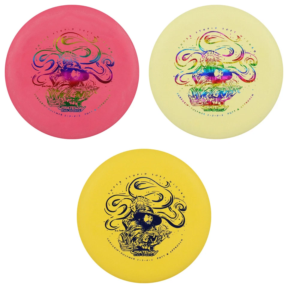 Gateway Disc Golf SSS Wizard Putter 2/3/0/2 - Elige el disco exacto Foto 1 de 1