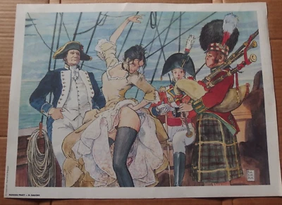 MANARA gravure serigraphiée tirée de la BD " el gaucho" B E usage - Photo 1/2