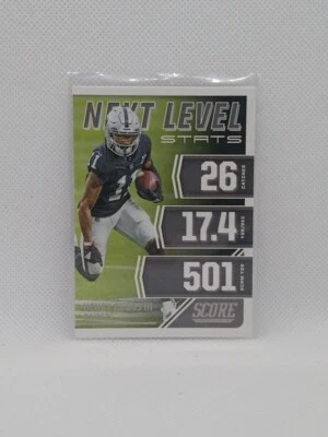 2021 Score Football Next Level # NL 25 Henry Ruggs III - Image 1 of 2