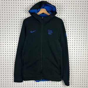 Nike Memphis Tiger Basketball Jacket Medium Penny 1 Cent Logo Black Warm Up Tech - Picture 1 of 7