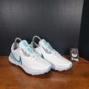 Nike Mens Infinity Pro 2 White Copa Spikeless Golf Shoes DM8449-114 - Size 7W - Picture 1 of 10