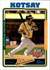 2005 Topps Opening Day Oakland Athletics Baseball Card #141 Mark Kotsay
