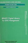 Brady Digital Library For Ems Management    Access Card 6 Months Access Linds