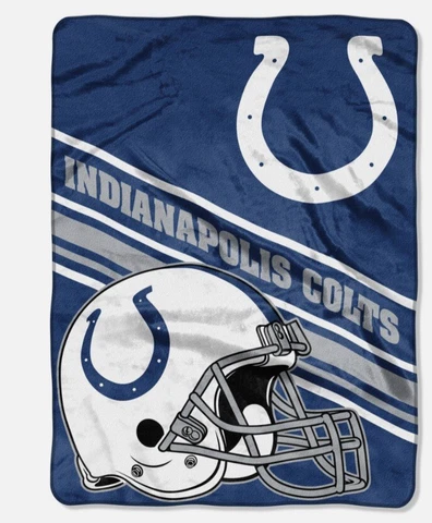 Indianapolis Colts Prestige 60" x 80" Royal Plush Blanket by Northwest Cover