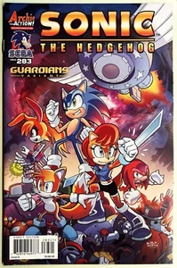SONIC The HEDGEHOG Comic Book #283 Variant May 2016 1st Ed MISSION Bagged NEW - Picture 1 of 3