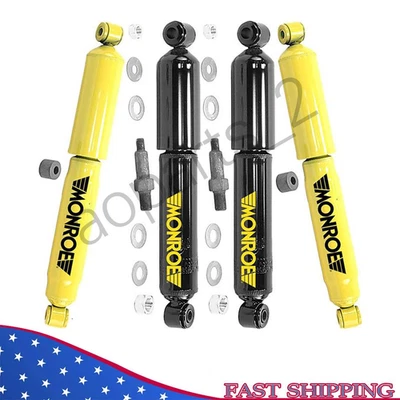 Conjunto de amortiguadores delanteros traseros Monroe para panel Chevrolet C10 1967 Foto 1 de 4