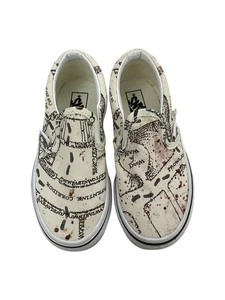 Vans x Harry Potter Marauders Map Toddler Slip on Sneaker Shoes size 10.5 New - Picture 1 of 8