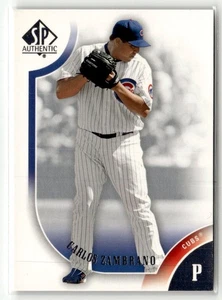 2009 SP Authentic #38 Carlos Zambrano - Bild 1 von 2