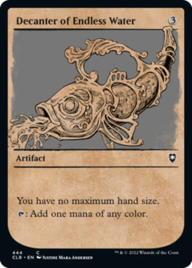 x1 Decanter of Endless Water - Showcase - Battle for Baldur's Gate - NM - MTG - Image 1 of 1