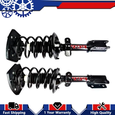 Juego completo de 2 resortes de puntal traseros derecho e izquierdo FCS para Chevrolet Impala Foto 1 de 4