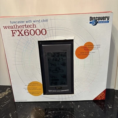 La Crosse WeatherTech FX6000 Forecaster Wind Chill Weather Station Thermo-Hygro - Image 1 of 4