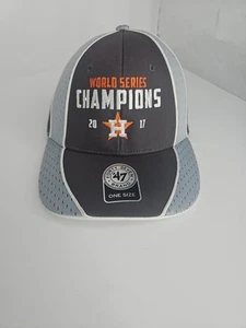 Fan Favorite 2017 Houston Astros World Series WS Champions MLB Adult Hat Cap - Picture 1 of 6