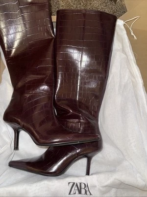 Botas femininas Zara - Imagem 1 de 4