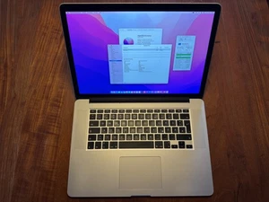 MacBook Pro 15" 2015 Dual Graphics, 16GB / 1 TB, bateria nowa, w oryginalnym opakowaniu - Zdjęcie 1 z 10