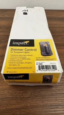 Control atenuador Impact D1000 1000W PARA LUCES DE TUNGSTENO Foto 1 de 4