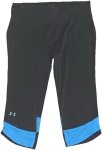 Under Armour Heatgear Women’s Size Large Capri Leggings Activewear Fitness - Picture 1 of 4