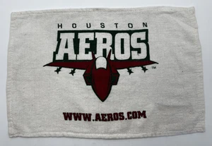 Toalla de rally vintage de hockey Houston Aeros - necesitamos un equipo Tilman - Imagen 1 de 5