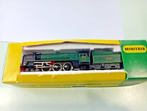 n scale steam locomotive & tender minitrix b/r britania - Picture 1 of 6