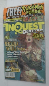 InQuest Gamer Magazine #55 Nov 1999 w/Pokemon Fossil Guide - Still Sealed - Picture 1 of 3