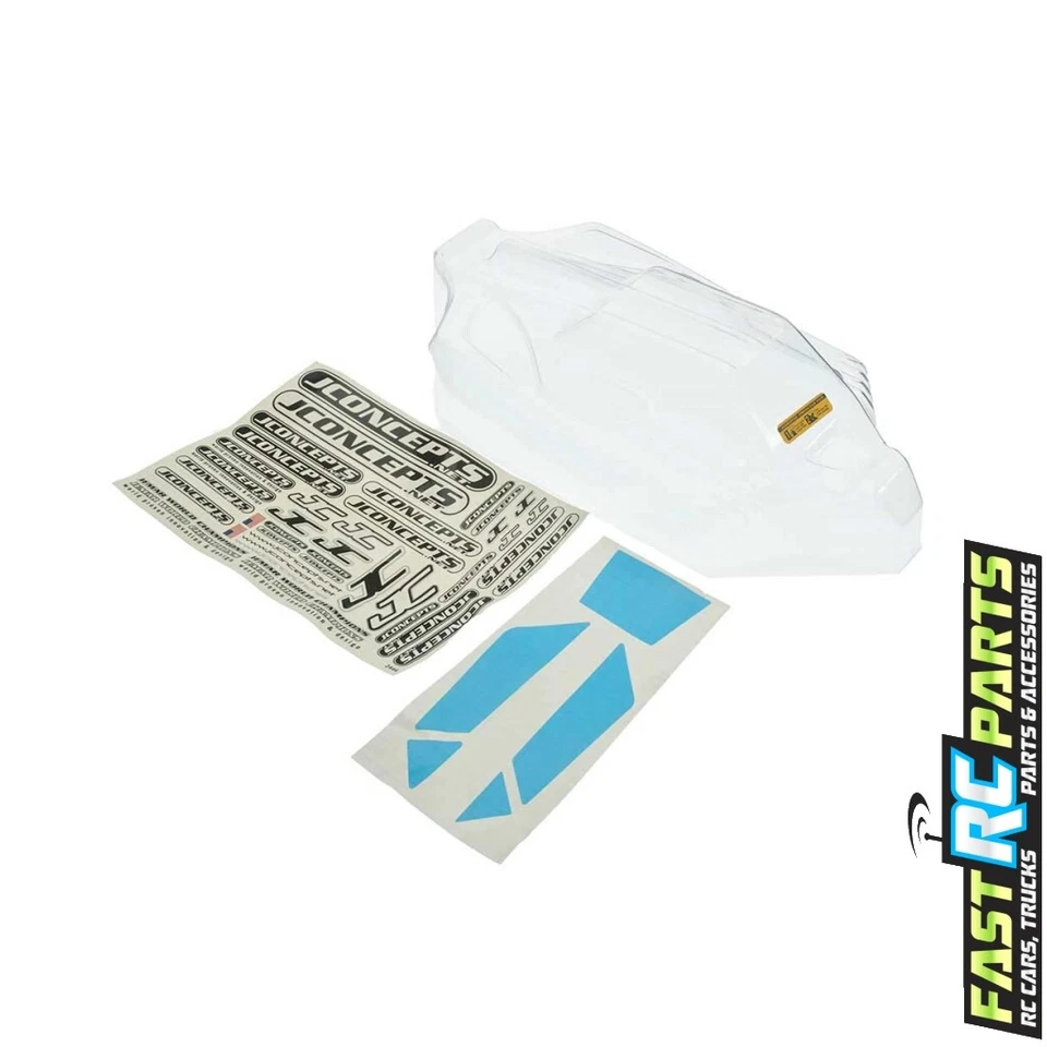 JConcepts JCO0345 Losi 1:8 8IGHT 4.0 Buggy S2 Tlr 8ight 4.0 Body Clear - Image 1 of 1