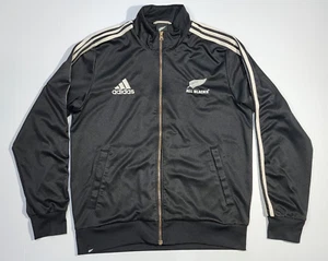 Adidas All Blacks 3 Stripe Jacket Men's L - 2011 - Picture 1 of 9